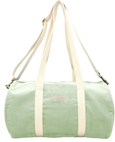 Sac polochon personnalisable grande anse - Sam Vert d'eau